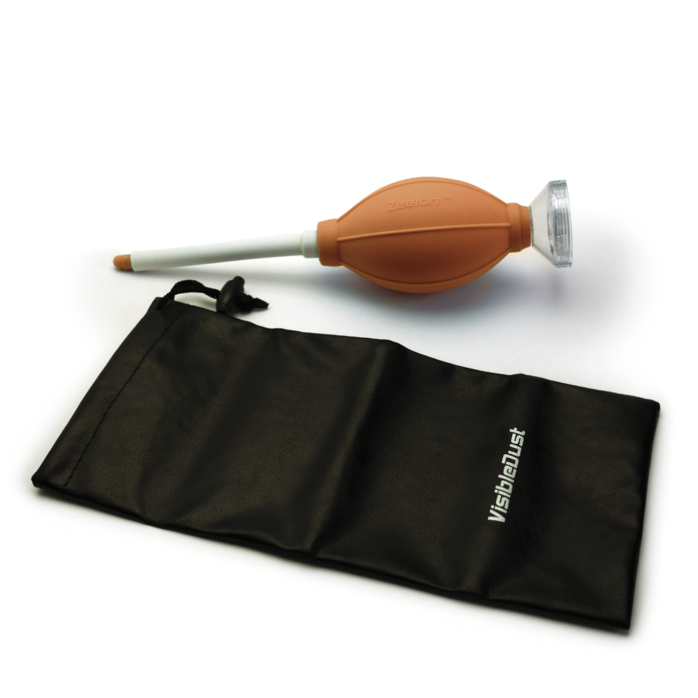 Zeeion FlexoNoxxle sensor cleaning bulb blower - orange