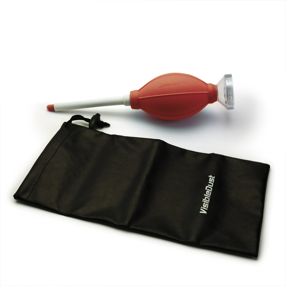 Zeeion FlexoNozzle sensor cleaning bulb blower - red